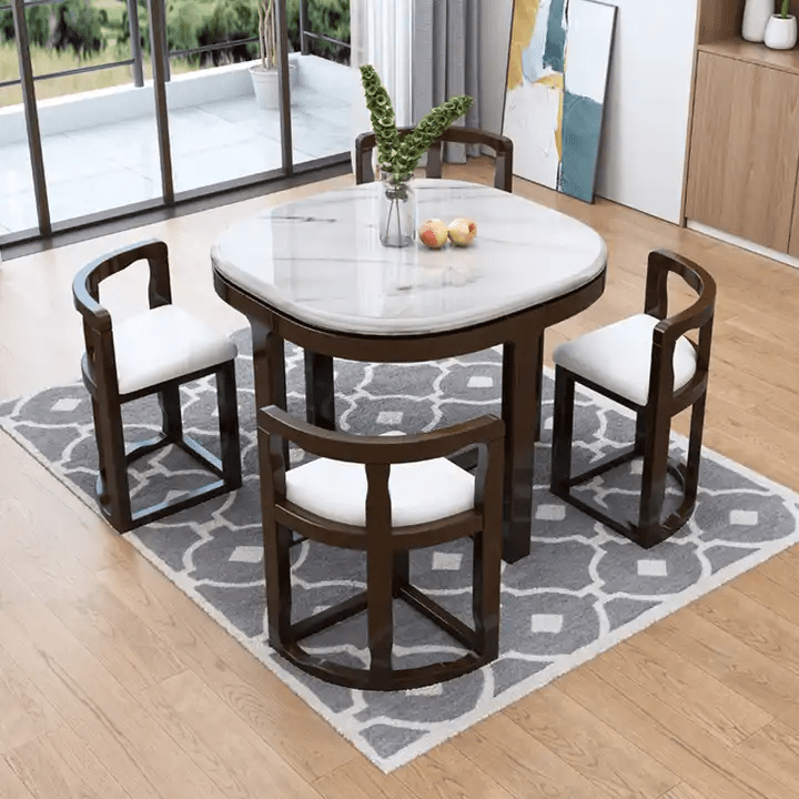 4-Seater Dining Table Set
